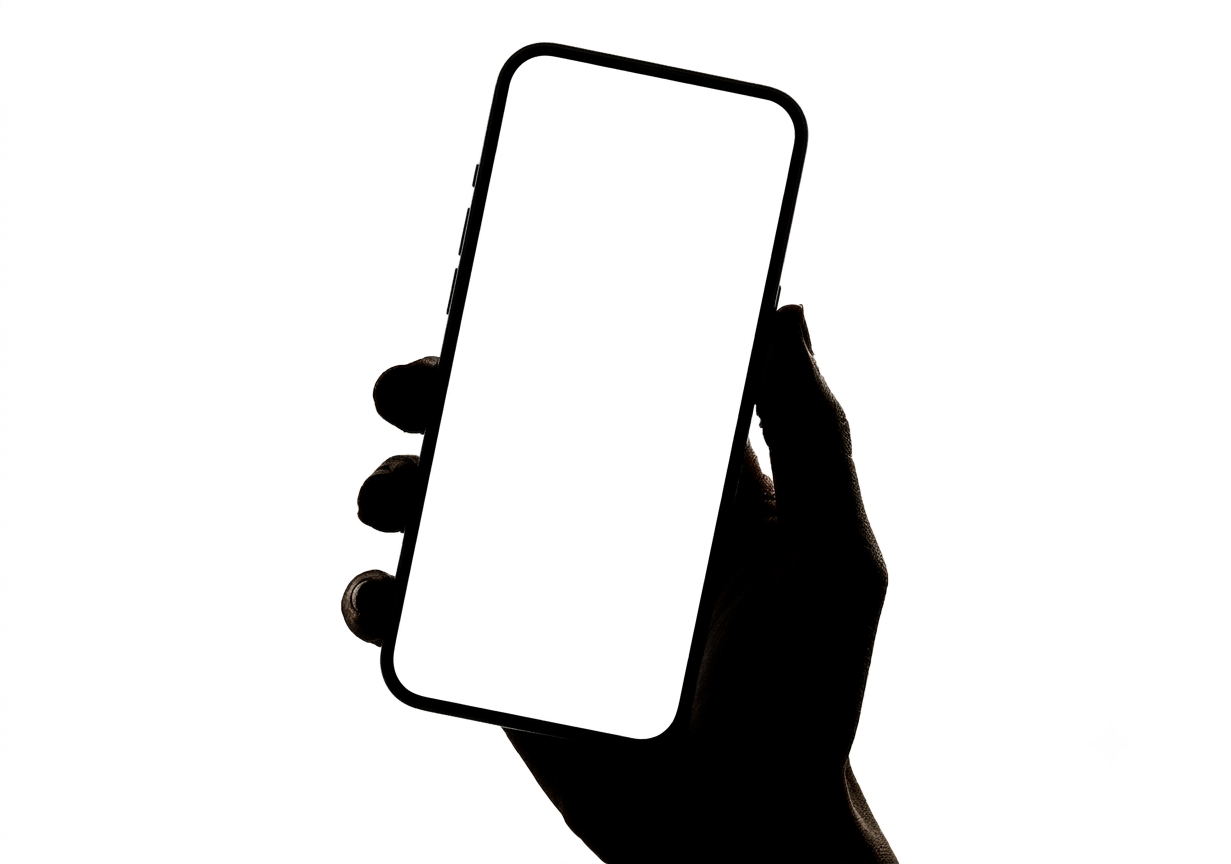 iPhone Frame Silhouette